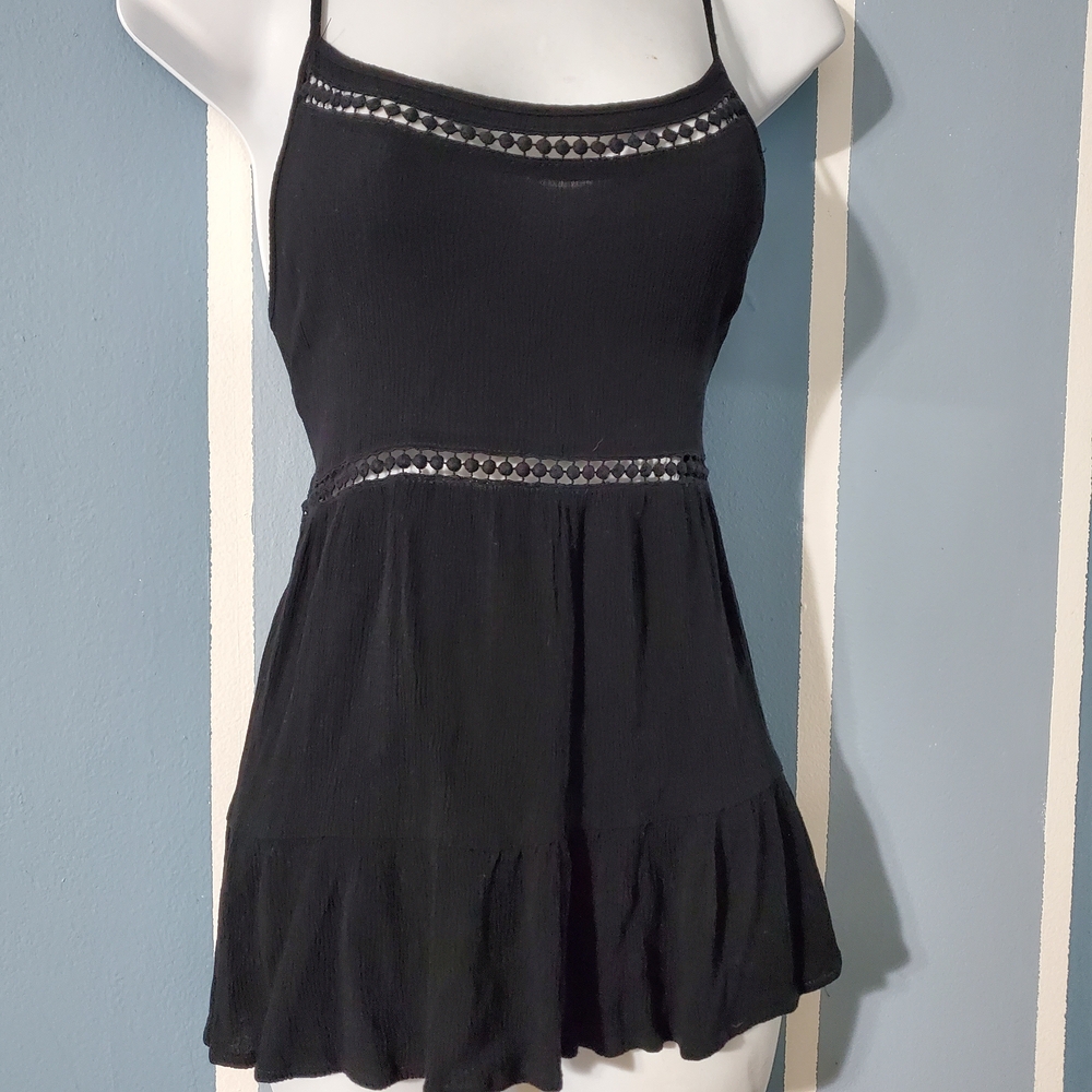 Paper Crane Black Tank Top - Picture 5 of 11